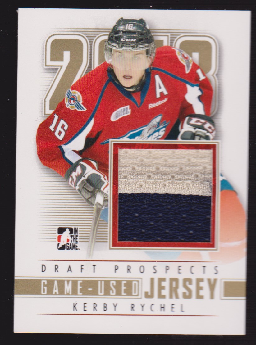 (image for) 2012-13 ITG Draft Prospects Jerseys Gold #M18 Kerby Rychel